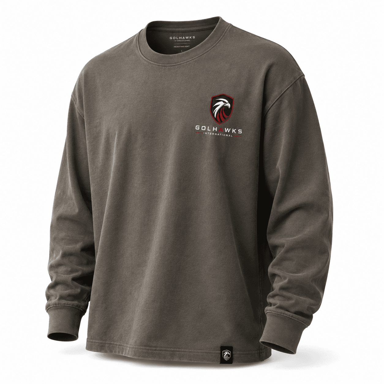 Heavyweight Ribbed Long Sleeve Shirt - Custom COTTON & CASUALWEAR Manufacturing by GolHawks International Sialkot