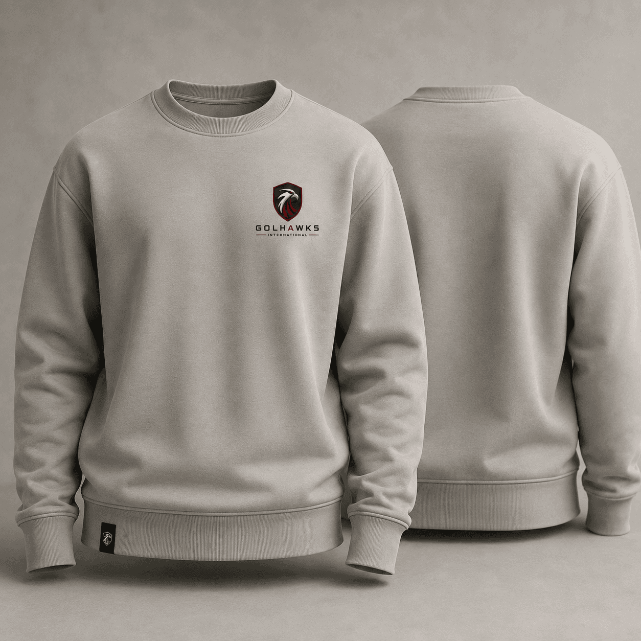 Essential Crewneck Sweatshirt - Custom FLEECE & STREETWEAR Manufacturing by GolHawks International Sialkot