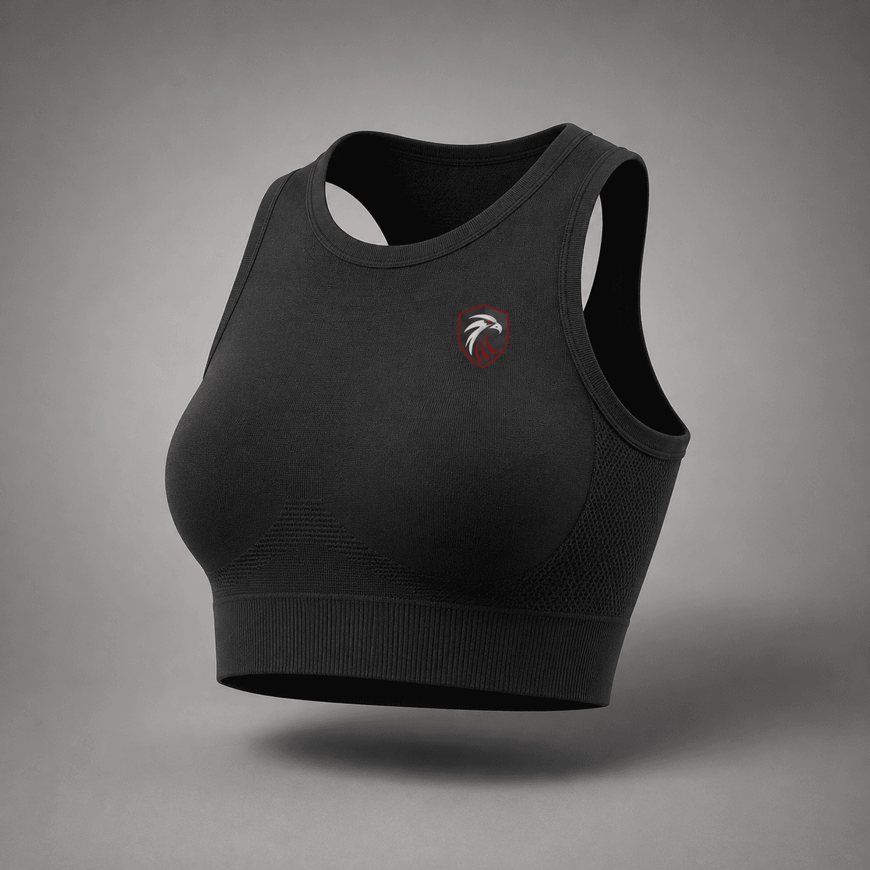 Seamless Compression Active Crop Top - Custom PERFORMANCE WEAR Manufacturing by GolHawks International Sialkot