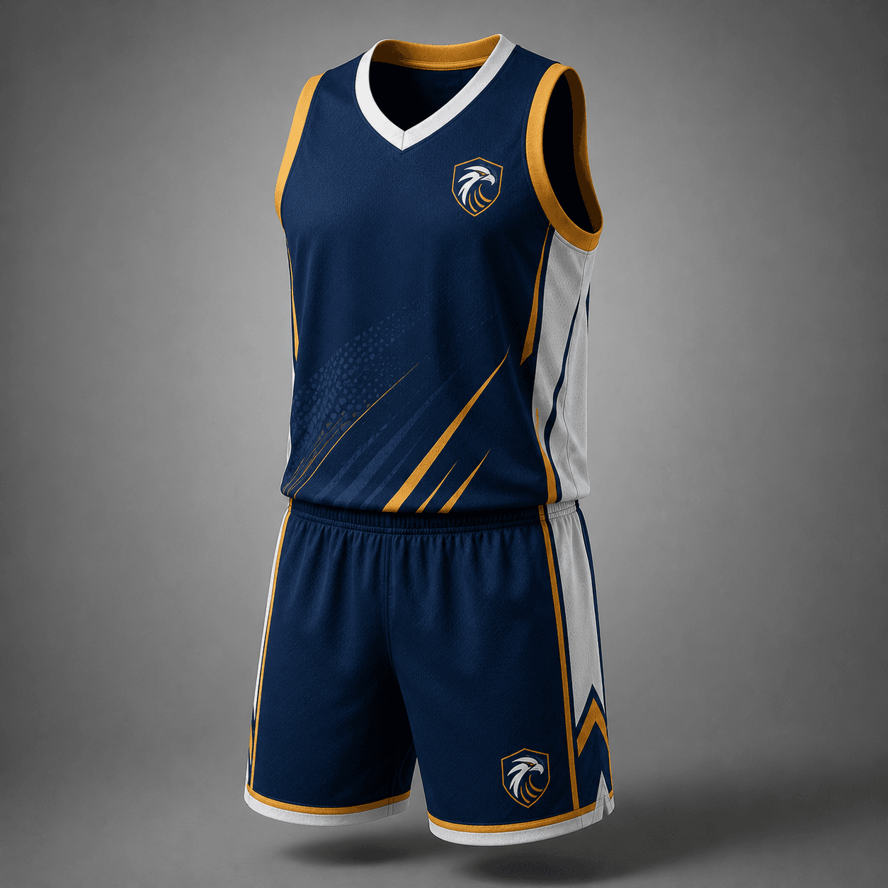 Pro Double-Layer Basketball Uniform Set - Custom SPORTS SHIRTS & TEAM JERSEYS Manufacturing by GolHawks International Sialkot